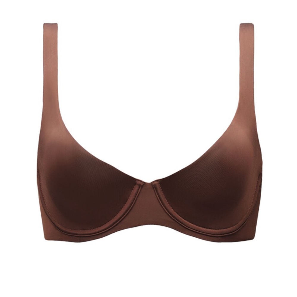 CUUP The Scoop Micro Bra in Espresso, Size 32F